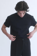 Alvin Siyah Basic T-shirt