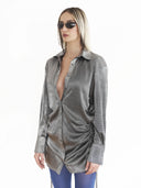 Hole Silver Dress