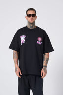 Kibrit Baskı Oversize T-Shirt