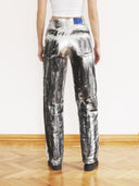 Alek Worn Kaplama Jean Pantolon