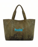 Limited Edition Eskitme Haki Tote Çanta - 005/016