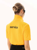 Hole Service Polo Yaka Baskı Detay T-Shirt