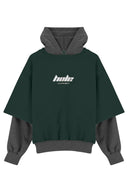 Hole Çift Kat Hoodie