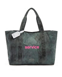 Limited Edition Eskitme Antrasit Tote Çanta - 008/016