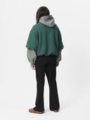 Hole Çift Kat Hoodie